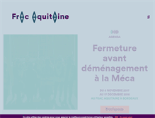 Tablet Screenshot of frac-aquitaine.net