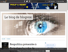 Tablet Screenshot of blogvox.frac-aquitaine.net
